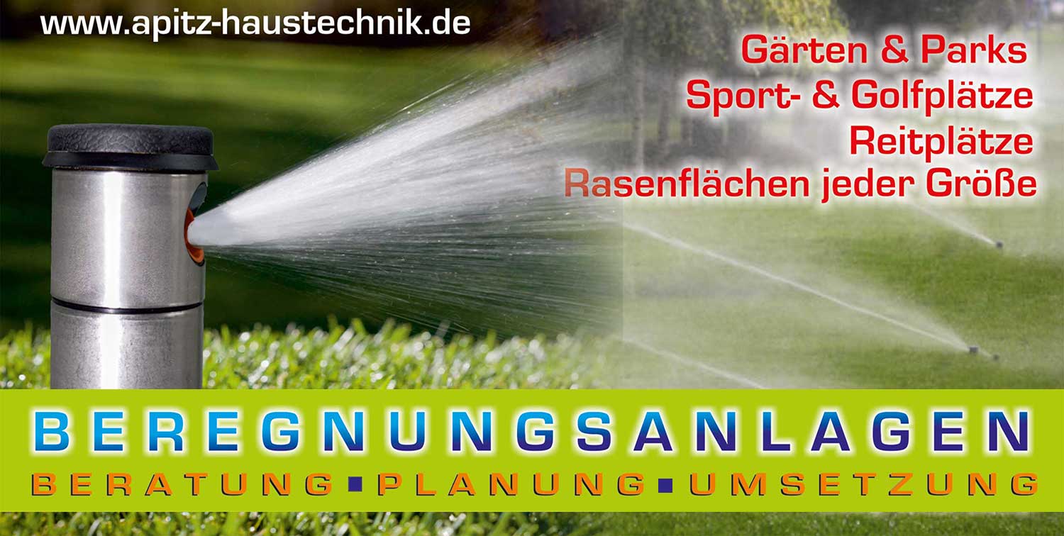 Beregnungsanlagen Leipzig, Torgau, Eilenburg, Bad Düben, Wurzen